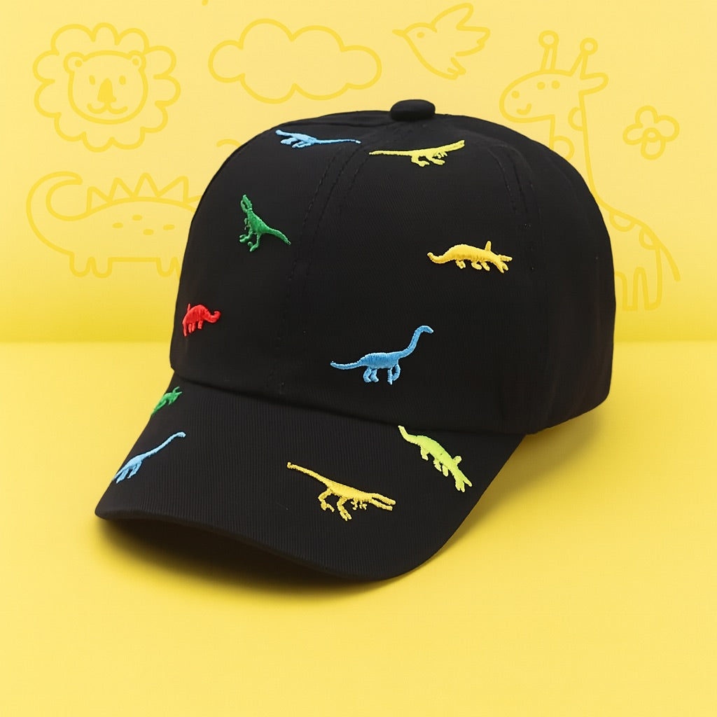 Roarsome Embroidered Dinosaur Cap